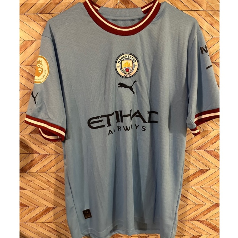 Manchester city puma jersey L